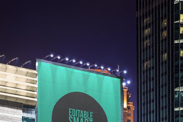 城市海报/建筑广告牌样机模板 Urban Poster / Billboard Mock-ups – Huge Edition插图(13)