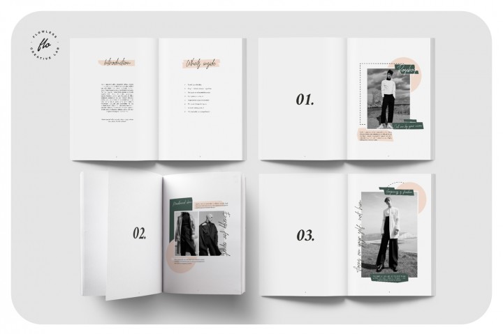 20页时尚、极简的摄影类杂志模板下载[indd]插图(1)