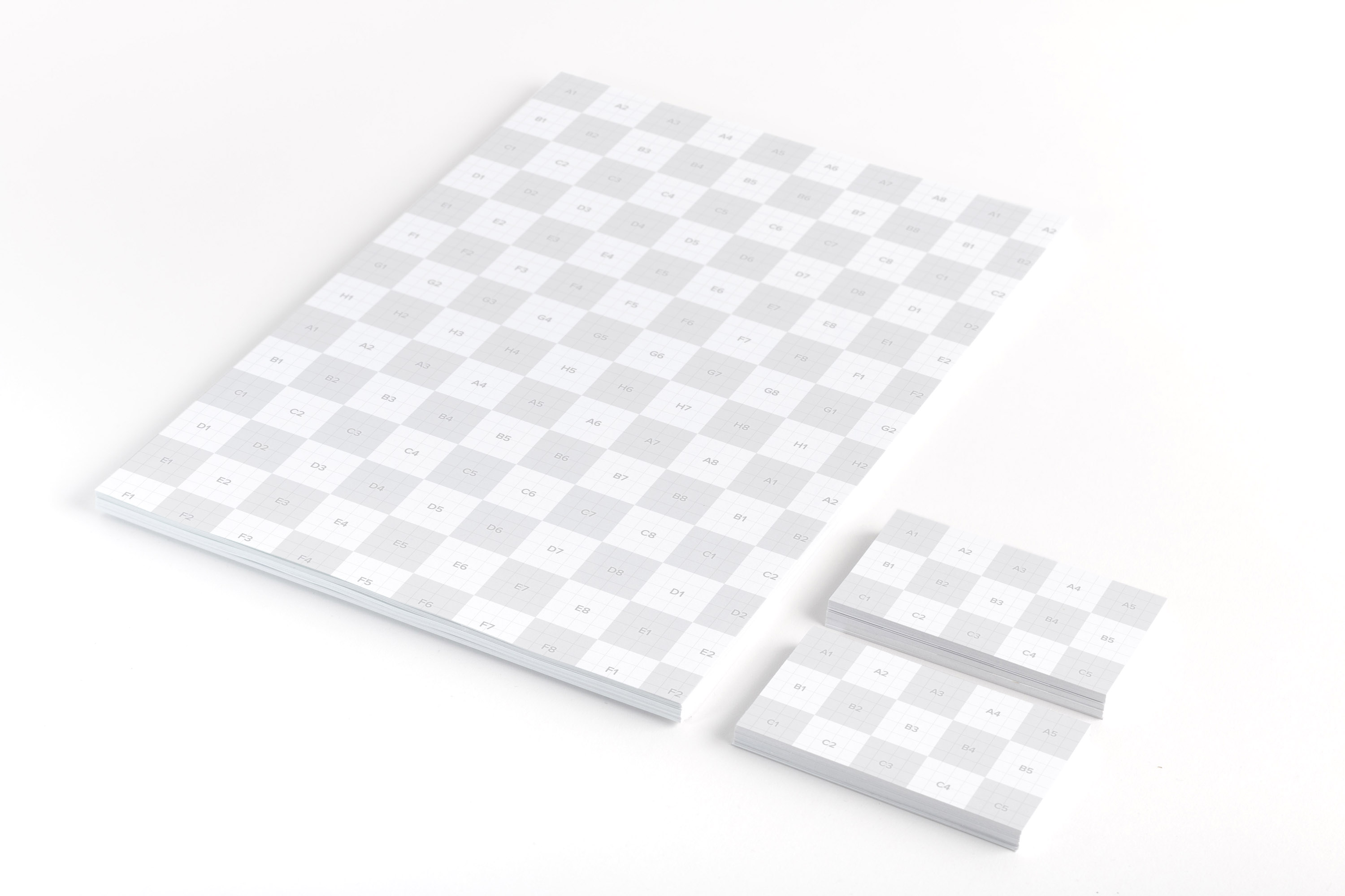 A4信纸信头＆名片设计印刷效果图样机01 A4 and Business Cards Mockup 01插图(1)