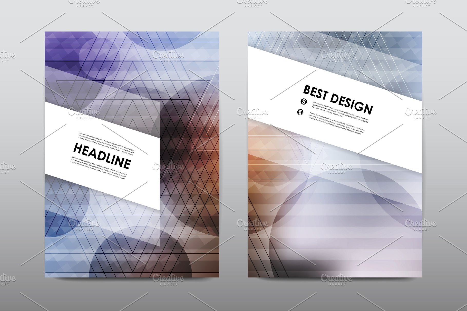 50+商业企业宣传小册子模板 50+ Business Brochures Bundle插图(48)