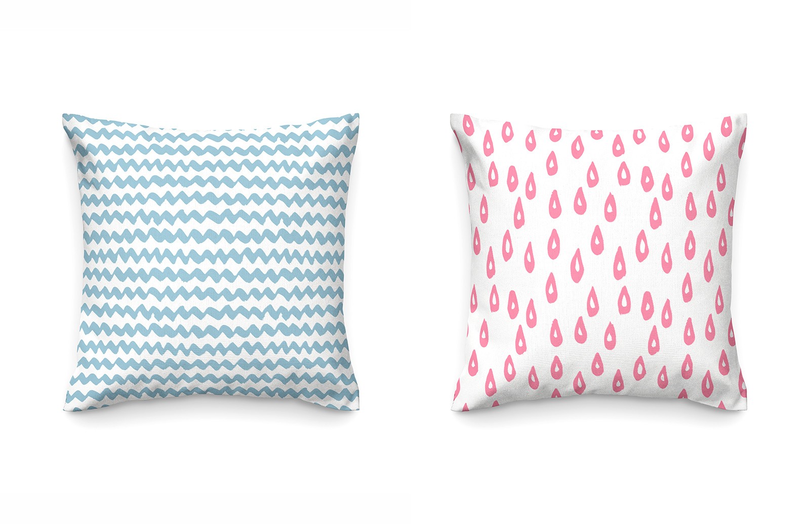 手绘线条/形状无缝矢量图案 Hand Painted Seamless Vector Patterns插图(3)