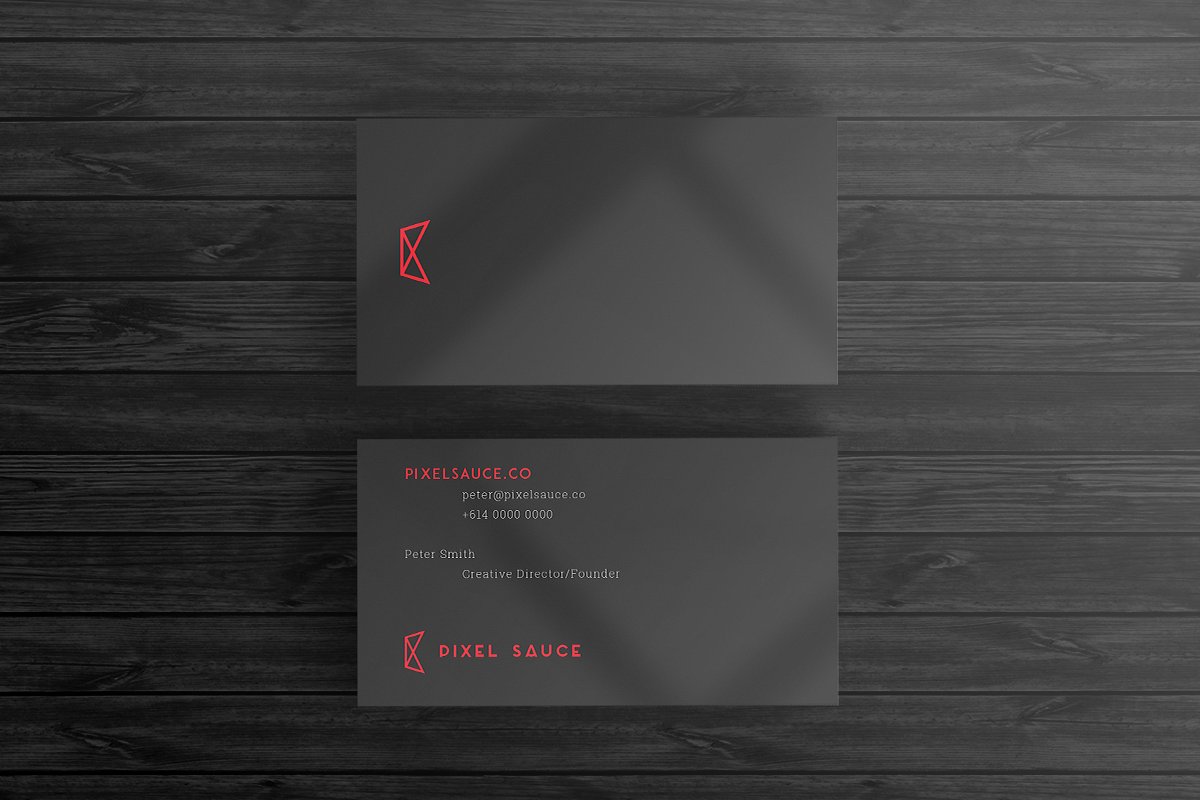 68个高端时尚简约的商务名片设计模板插图(31)