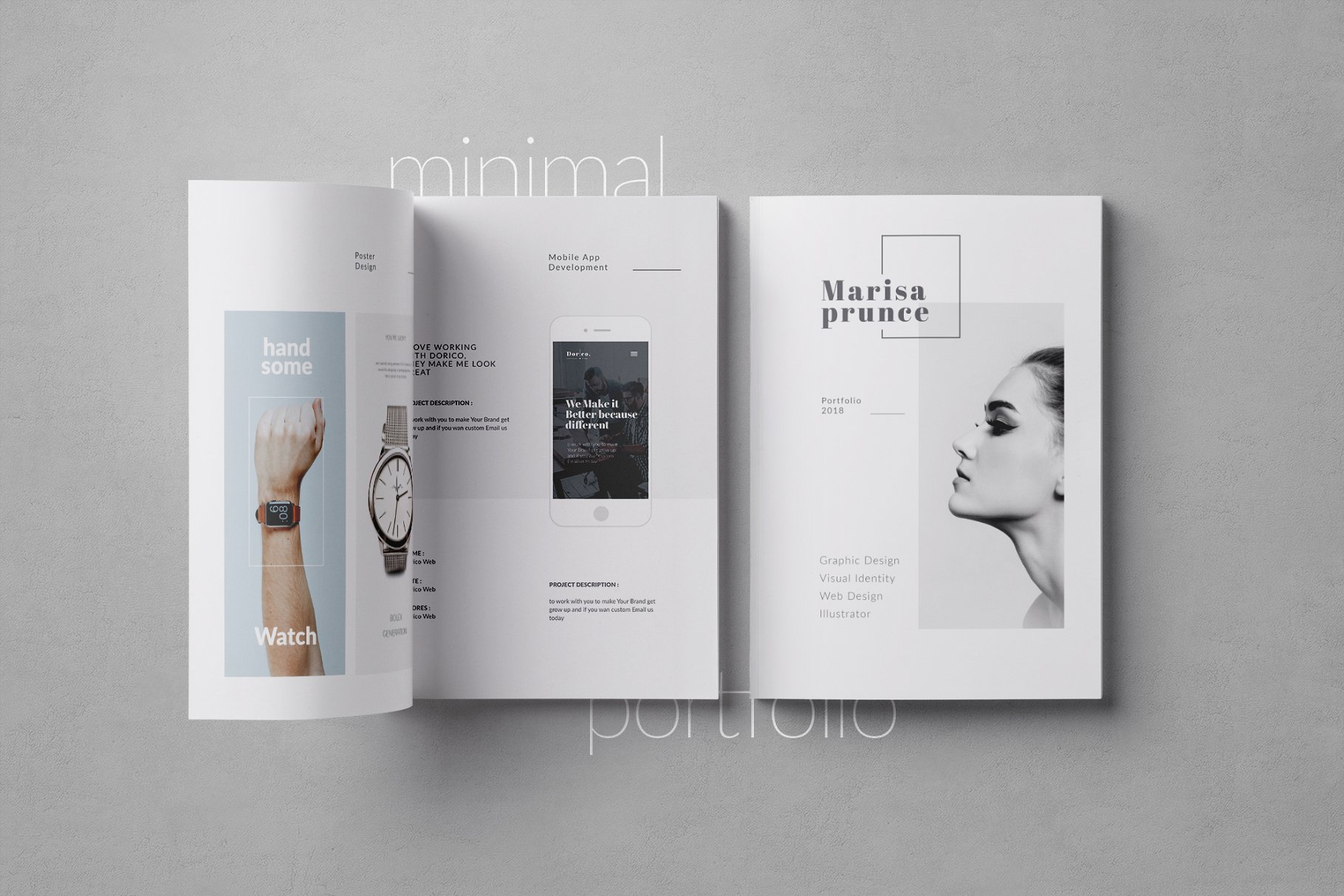 企业画册&产品手册模板 Portfolio插图