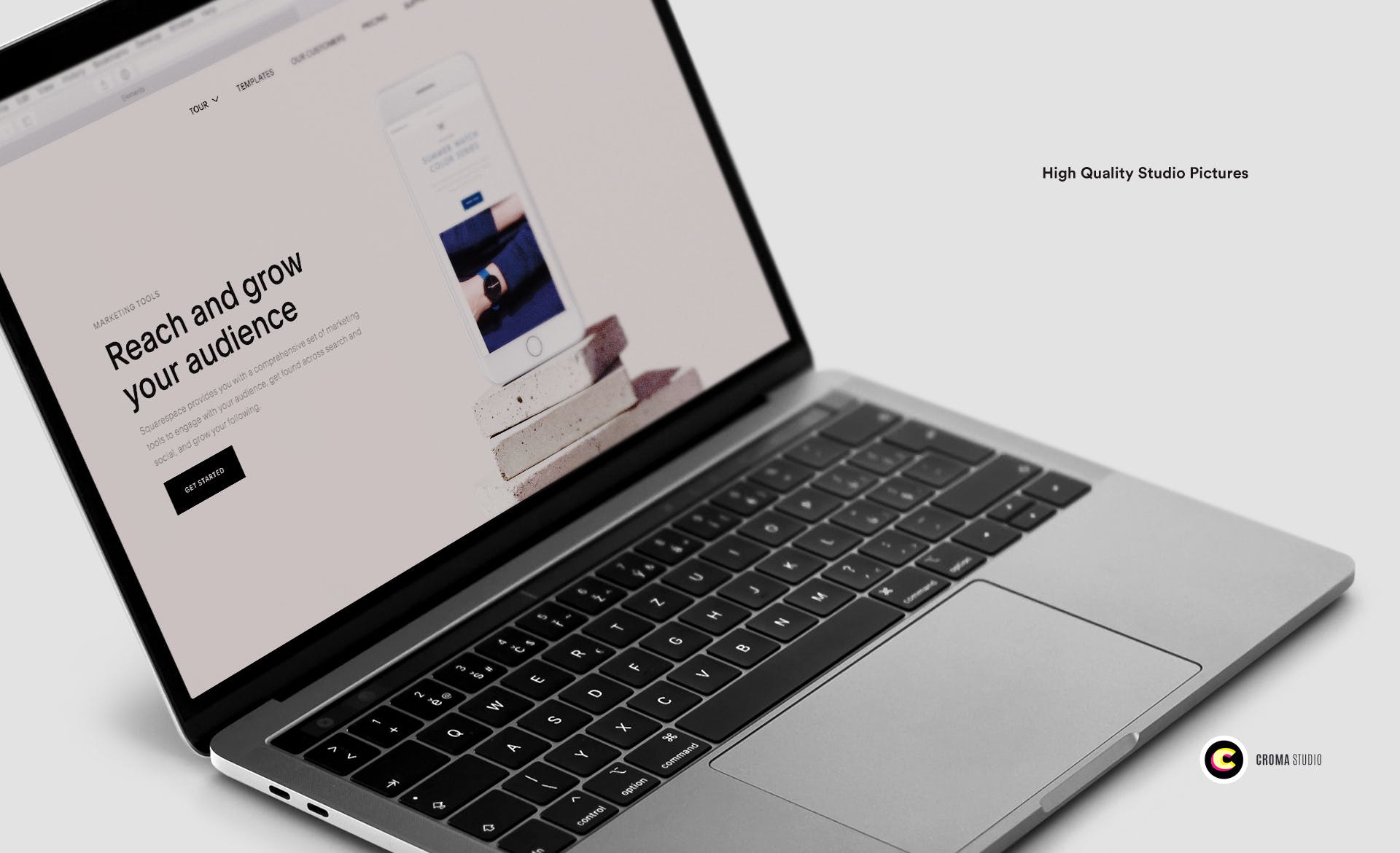 超逼真笔记本电脑屏幕演示样机模板v1 Laptop Mockups vol01插图(4)