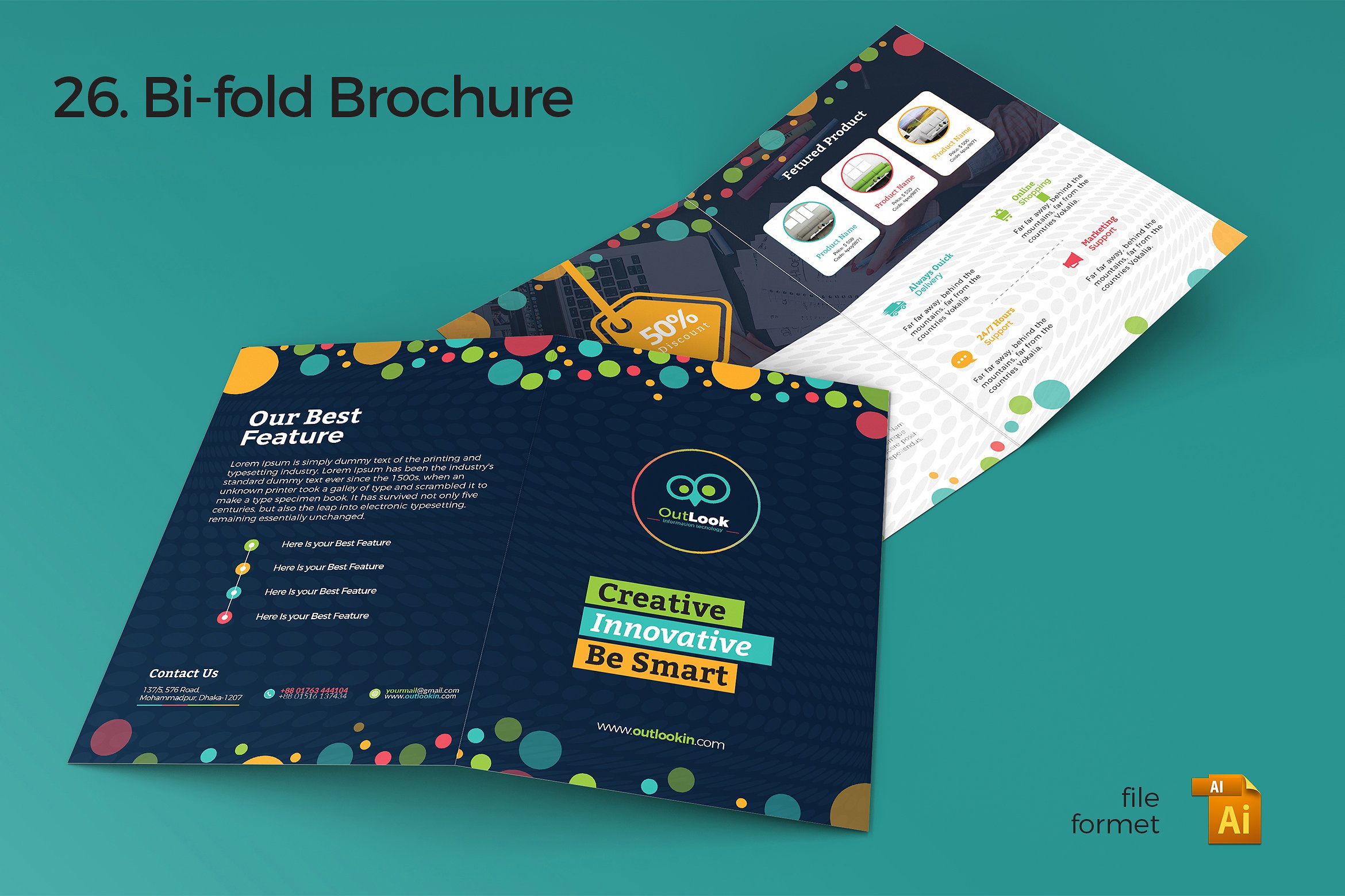 超级品牌 VI 展示样机集合 Branding Corporate Identity插图(26)