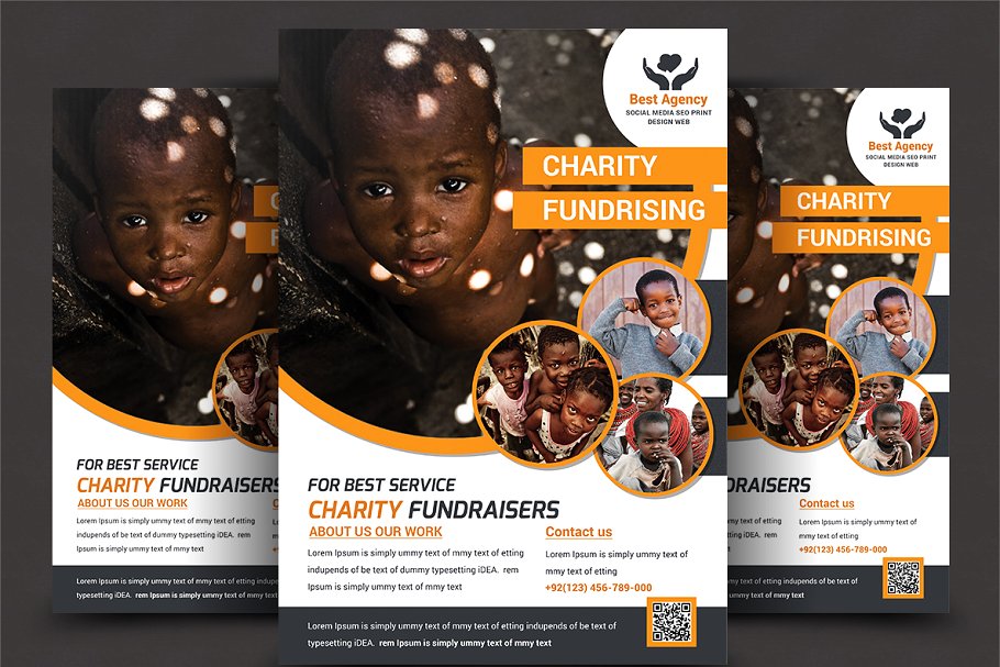 企业商业宣传传单模板合集 Corporate Business 8 Flyer Bundle插图(5)