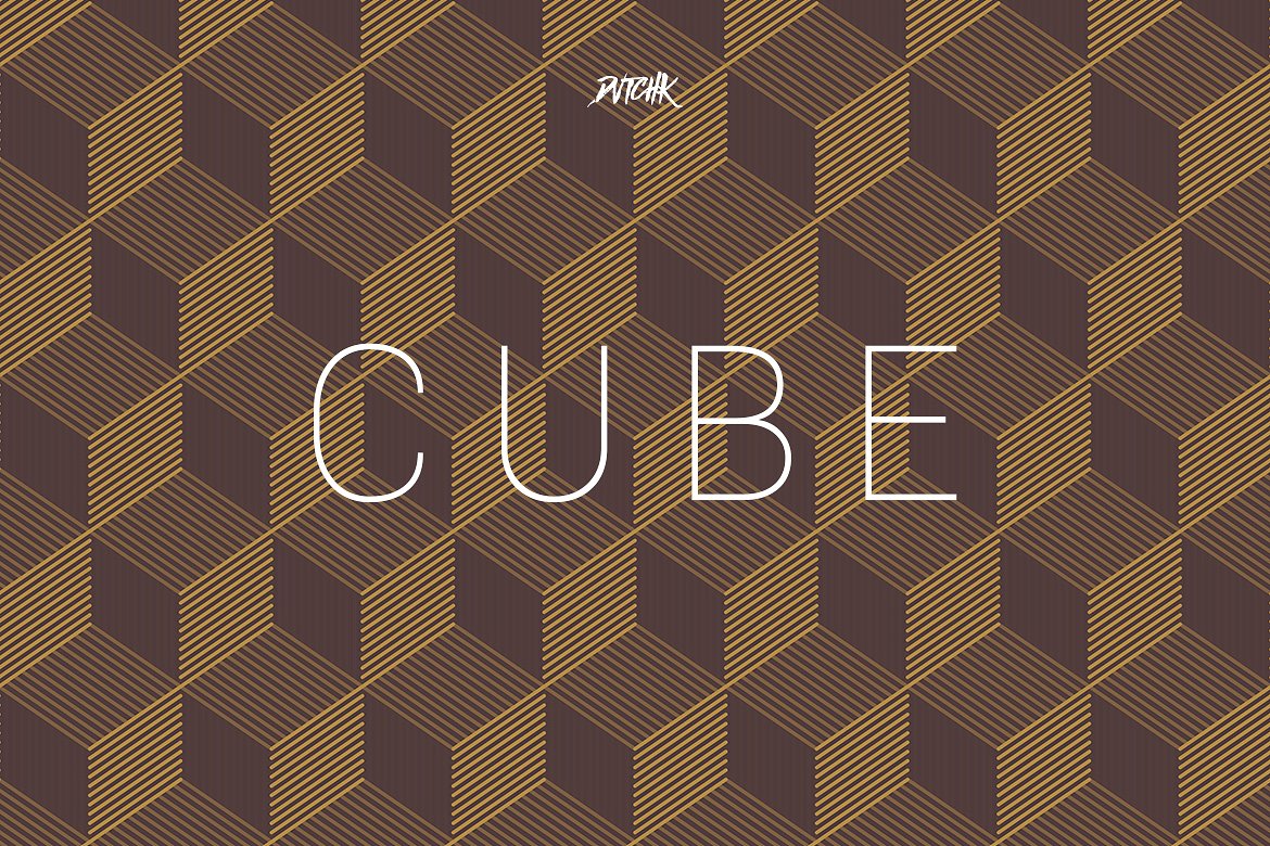 立方体-无缝几何背景（第06卷） Cube | Seamless Geometric | Vol. 06插图(4)