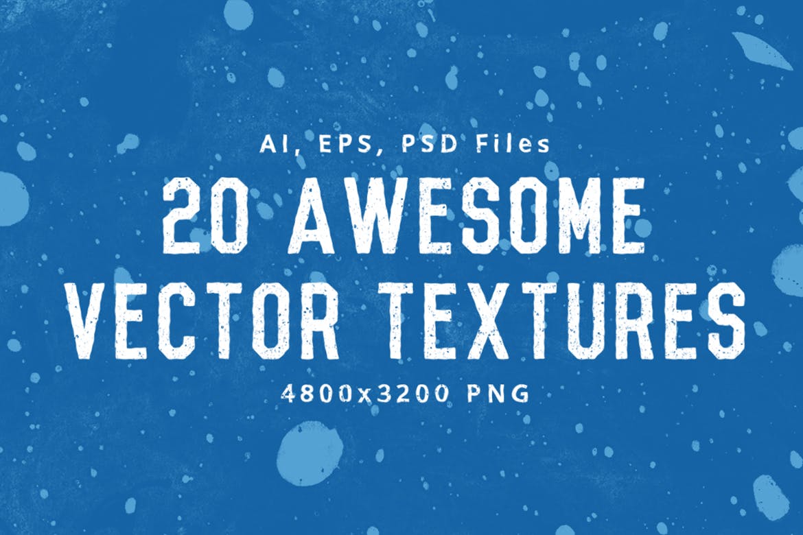 20款水彩纹理肌理矢量素材库精选背景 Water Painting Texture Pack Background插图(7)