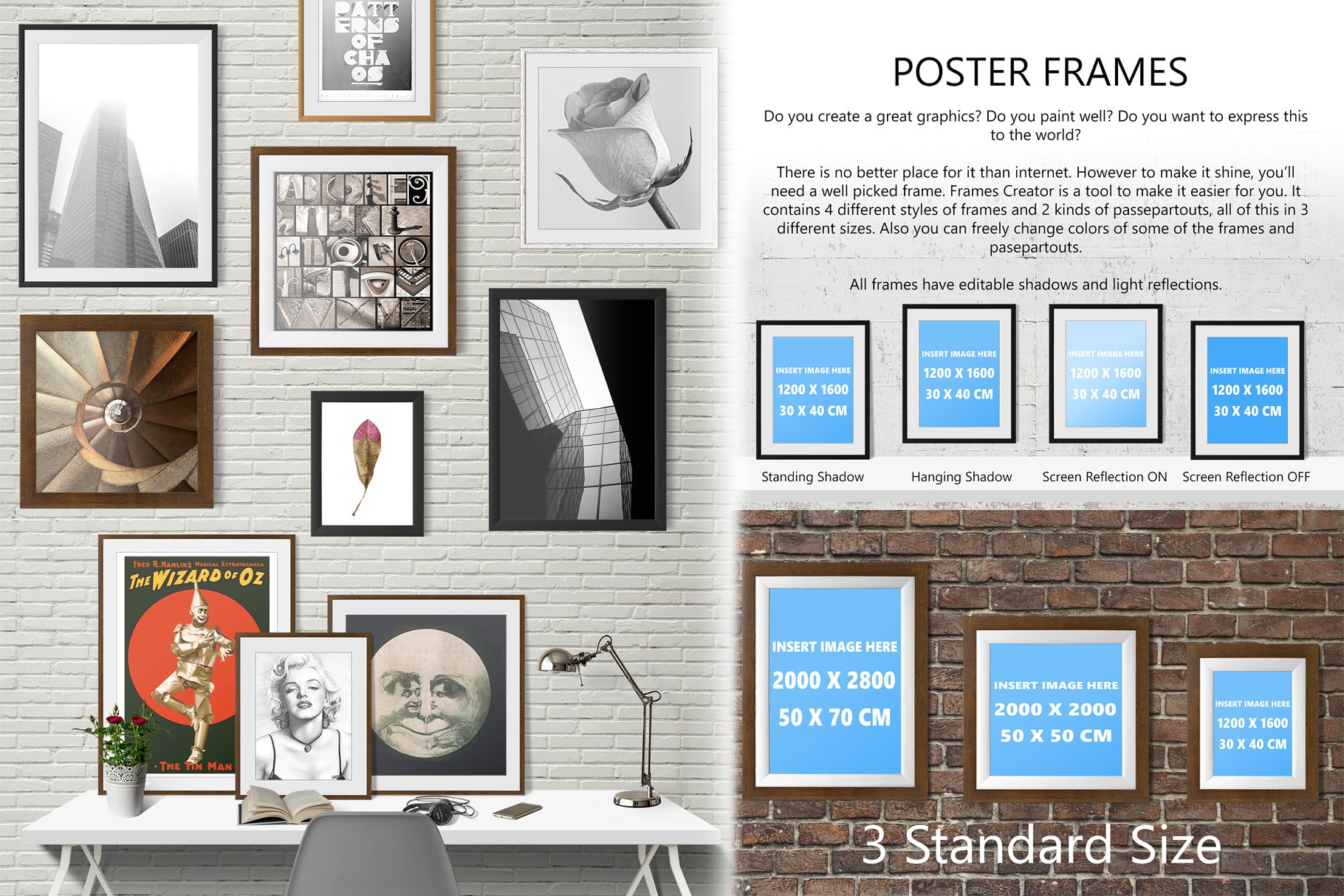 5K高清分辨率电脑修理场景样机 Scene Creator 5K FIX IT Desk Edition插图(18)