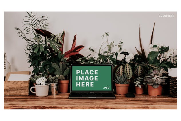 iMac＆Macbook办公场景样机 iMac & Macbook on Scenes Mock-ups插图(3)