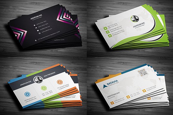 15个高端黑色商业商务风格名片设计模板插图(5)