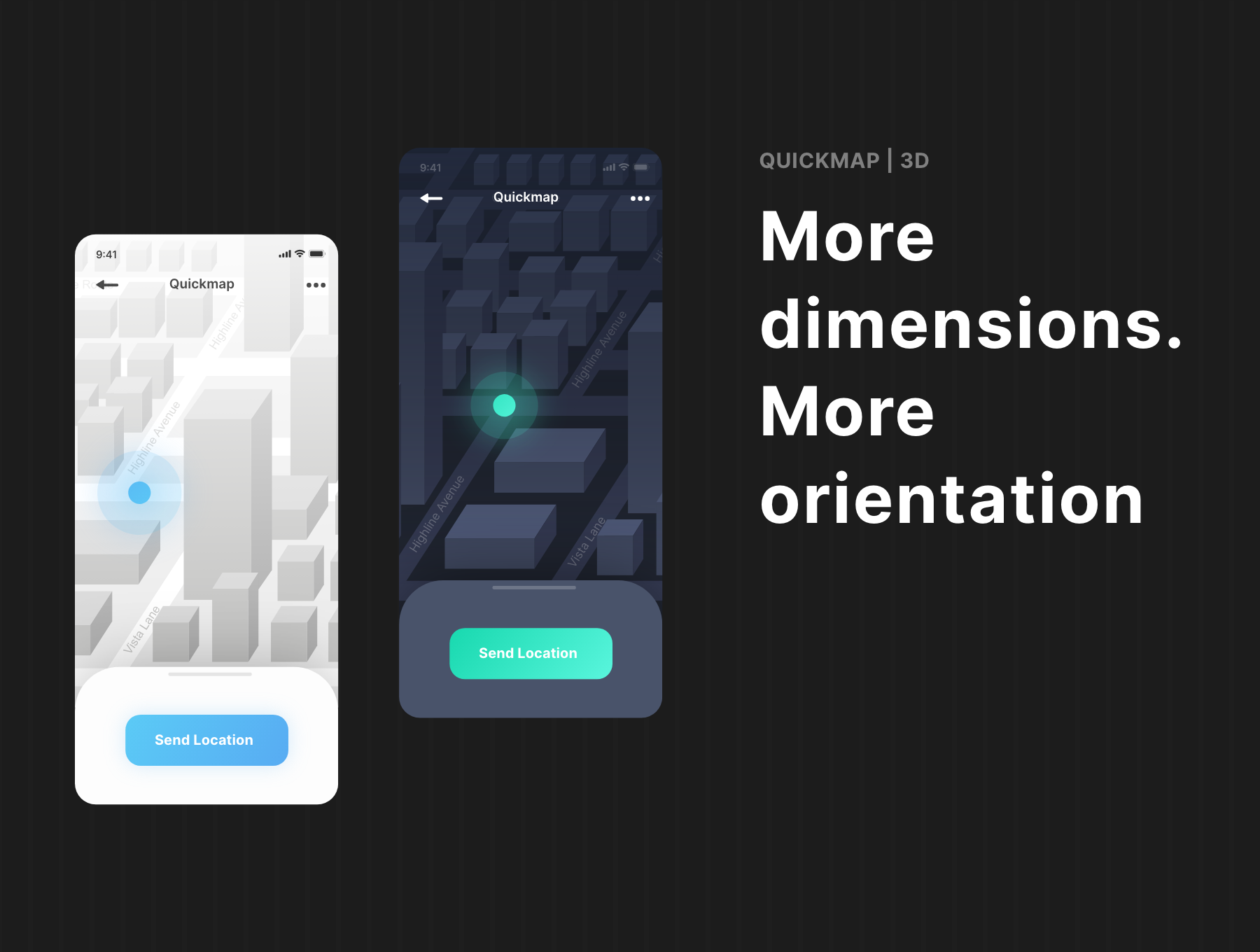 素材库下午茶：6个即用型矢量地图样式和示例屏幕插画[AI,SVG,PNG,XD]插图(3)