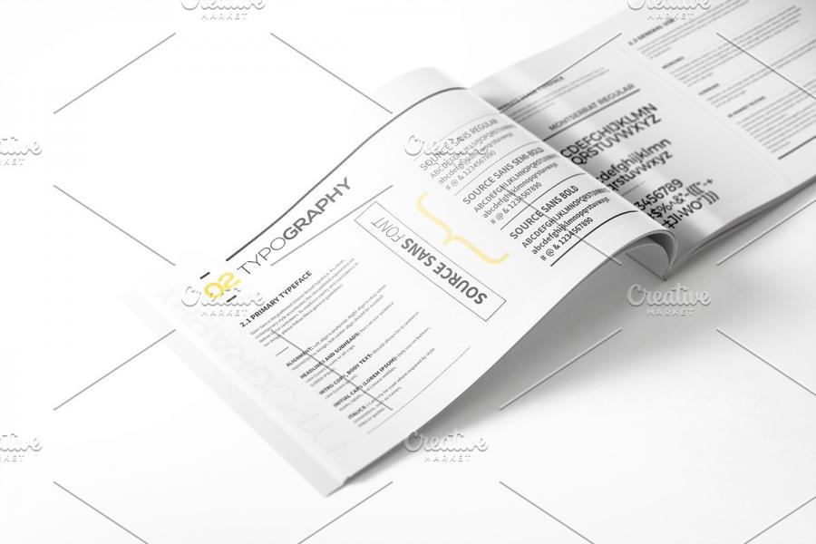 极简排版业务品牌手册插图(20)