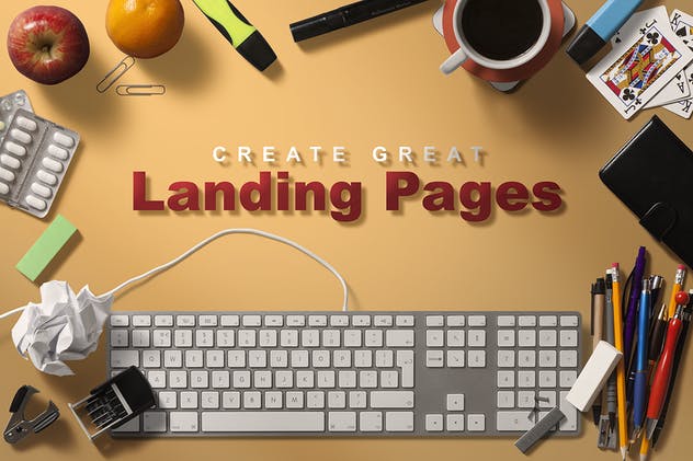 企业品牌宣传办公用品样机模板套装 Branding / Identity Scene Creator插图(1)