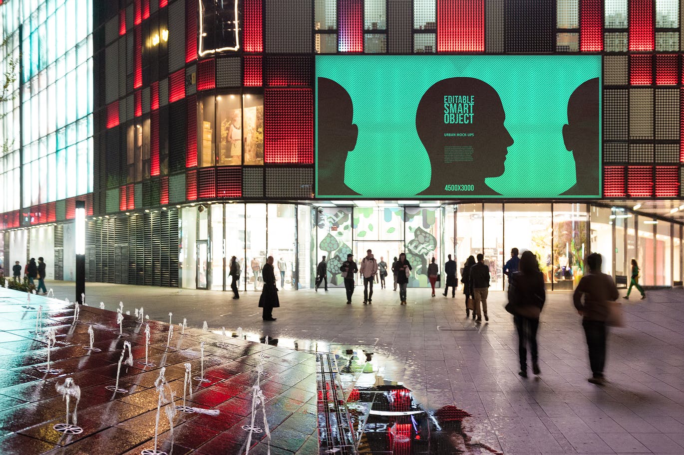 城市海报广告牌设计效果图预览样机素材库精选模板#7 Urban Poster / Billboard Mock-up – Huge Edition #7插图