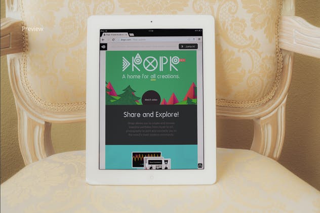 响应式网站设计iPad&Macbook显示效果样机模板 Responsive iPad Macbook Display Mock-Up插图(10)