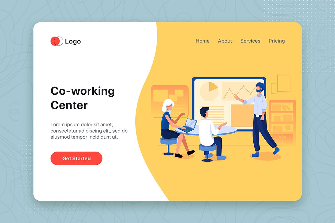 商业科技技术矢量插画设计素材包v13 [Part 13] Business Technology Illustration Set插图(4)