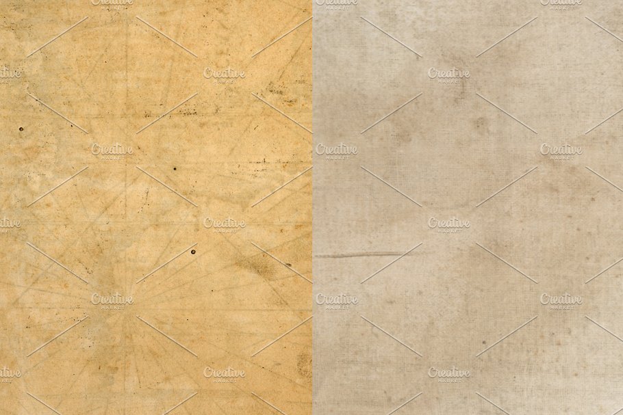 复古老式旧书纸张纹理 Old Paper Textures, Aged Book Pages插图(4)