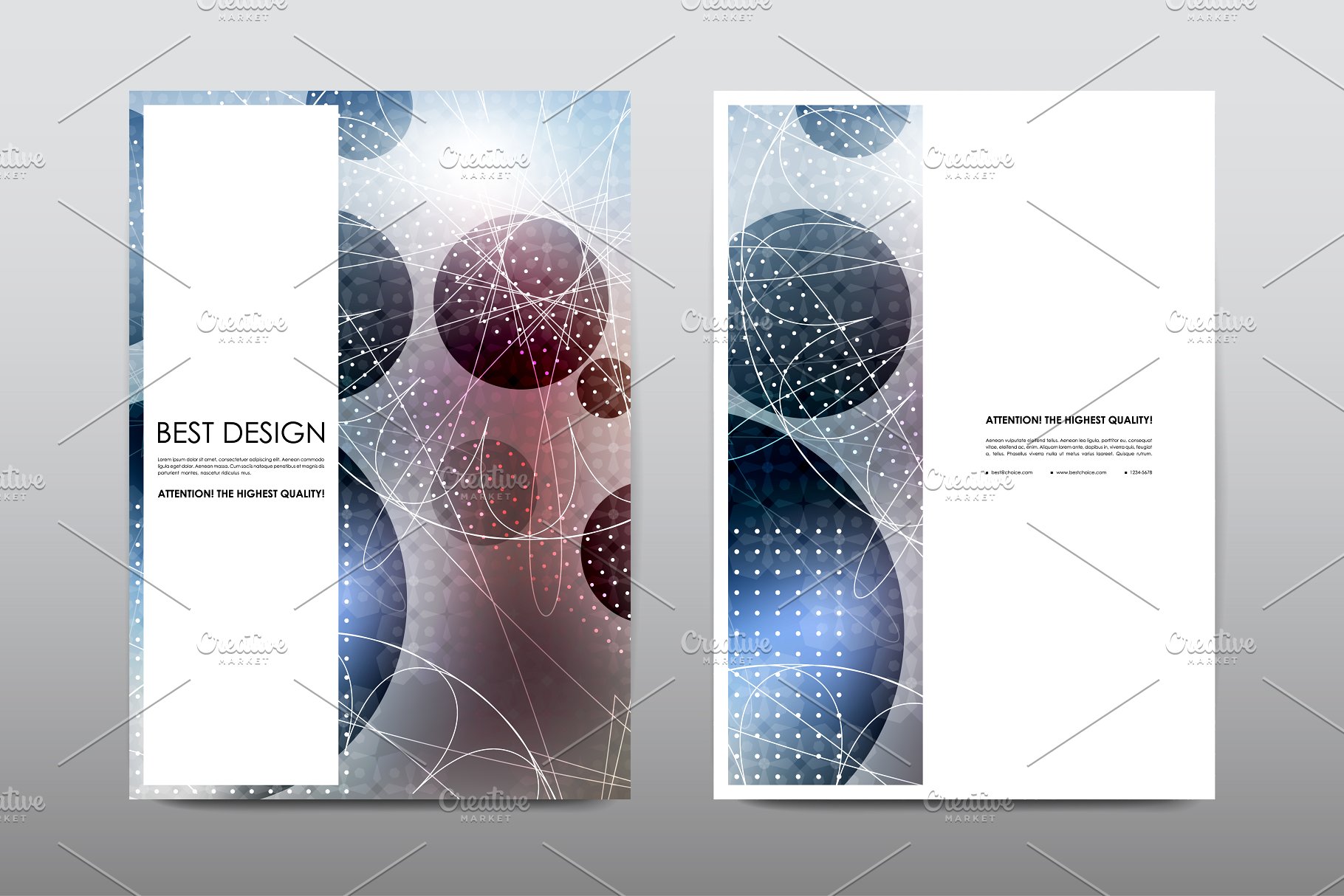 50+企业画册模板合集 50+ Business Brochures Bundle插图(51)