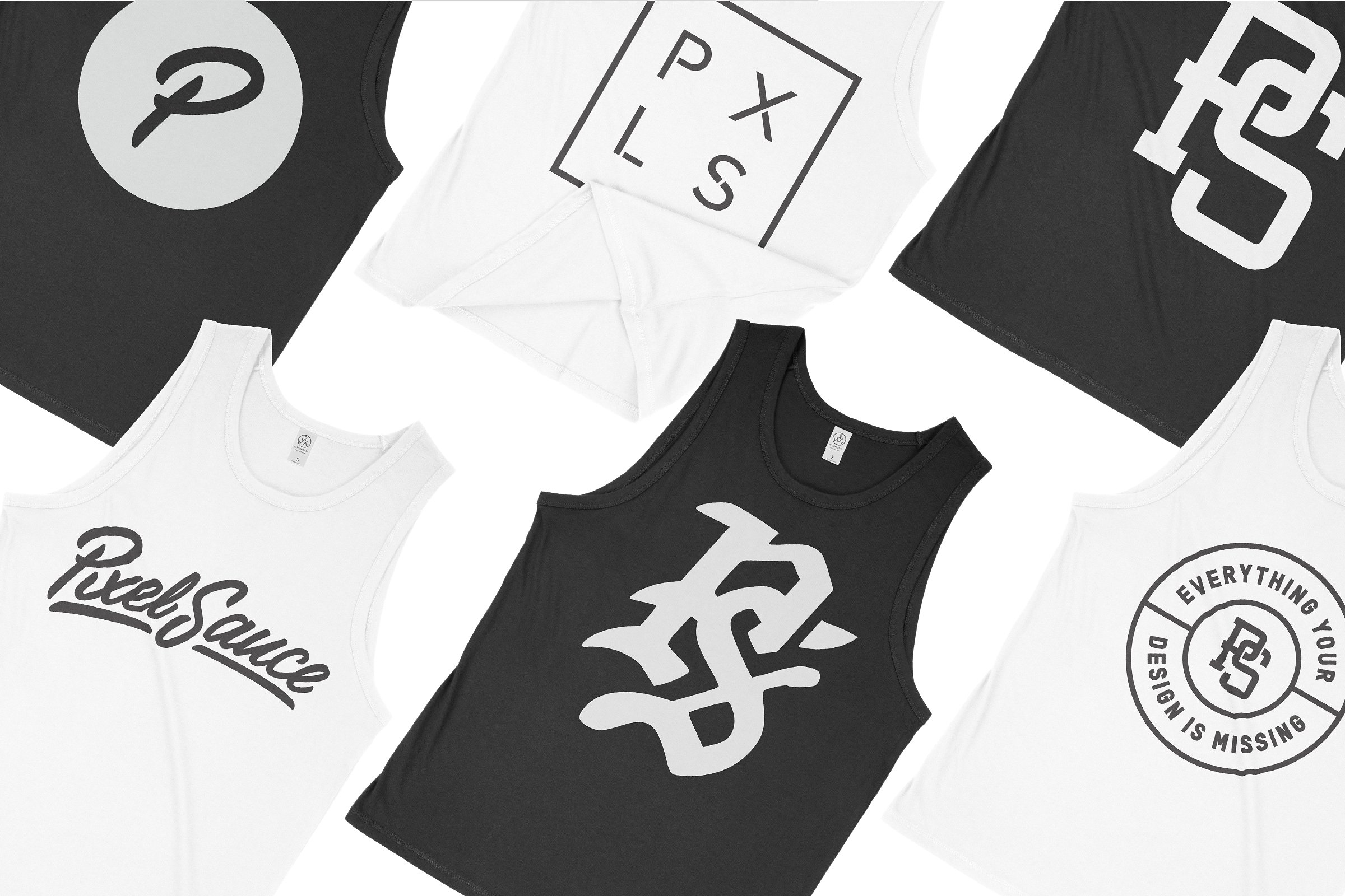 运动背心服装样机 Alternative 4871C1 Tank Top Mockups插图(1)