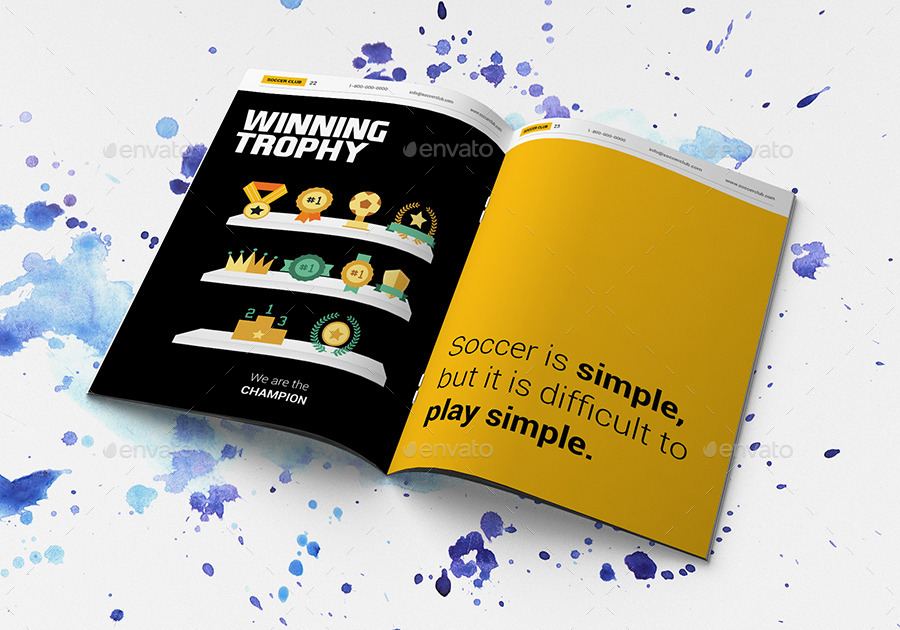多用途足球俱乐部特色小册子插图(12)