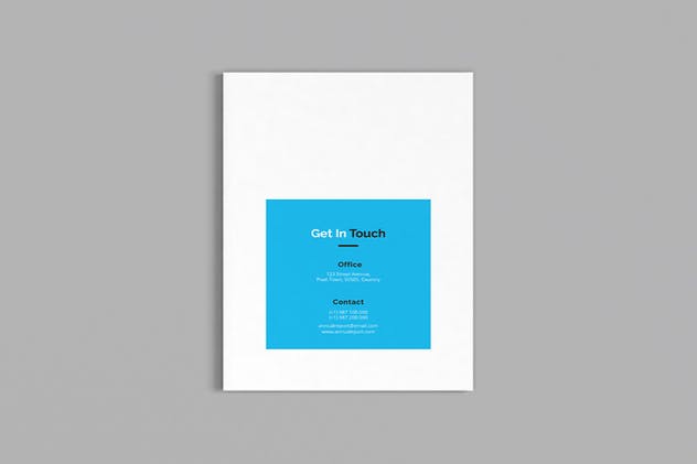 企业宣传册/画册/商业提案手册INDD设计模板 Company Profile 2020插图(1)