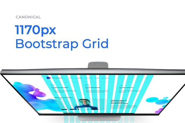 加密货币金融网站设计Sketch模板 Cryptonit – Finance Sketch Template插图(2)