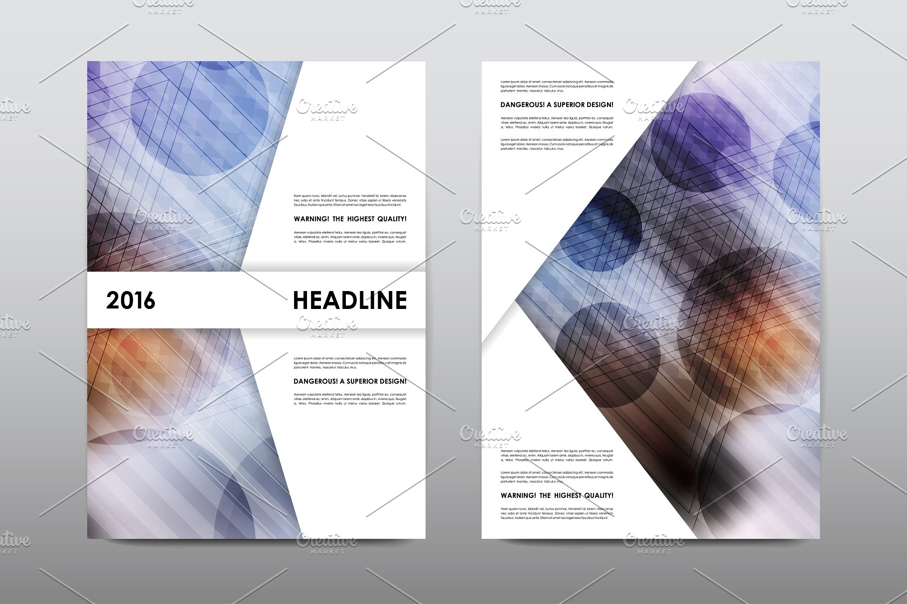 50+商业企业宣传小册子模板 50+ Business Brochures Bundle插图(13)