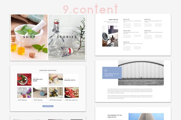 专业Web用户界面工具包UI模板[Sketch] 4ocal Web UI Kit for Sketch插图(12)