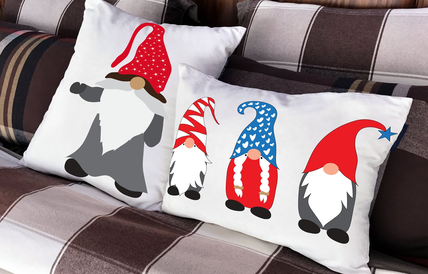 可爱的侏儒卡通形象矢量图形素材 Gnomes illustrations – vector pack插图(4)