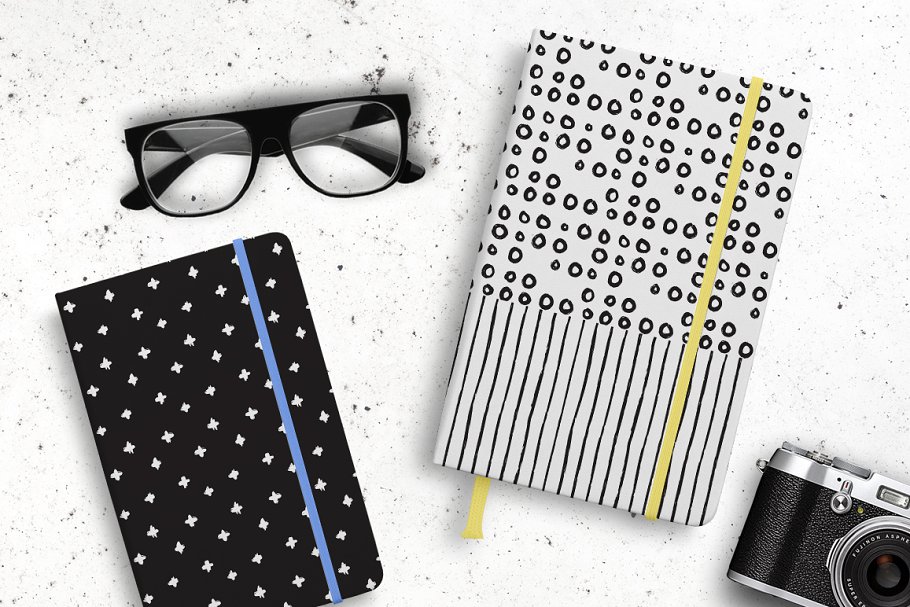 大胆极简主义纹理图案 Bold Minimalist Pattern Collection插图(2)