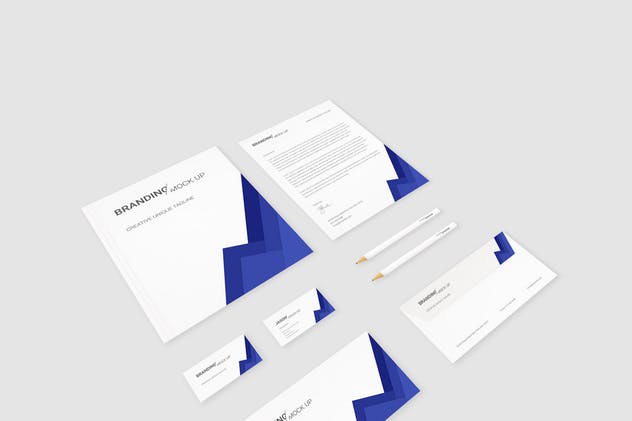 极简主义品牌标志设计展示样机套装Vol.7 Branding Identity Mock Up (Vol. 7)插图(4)