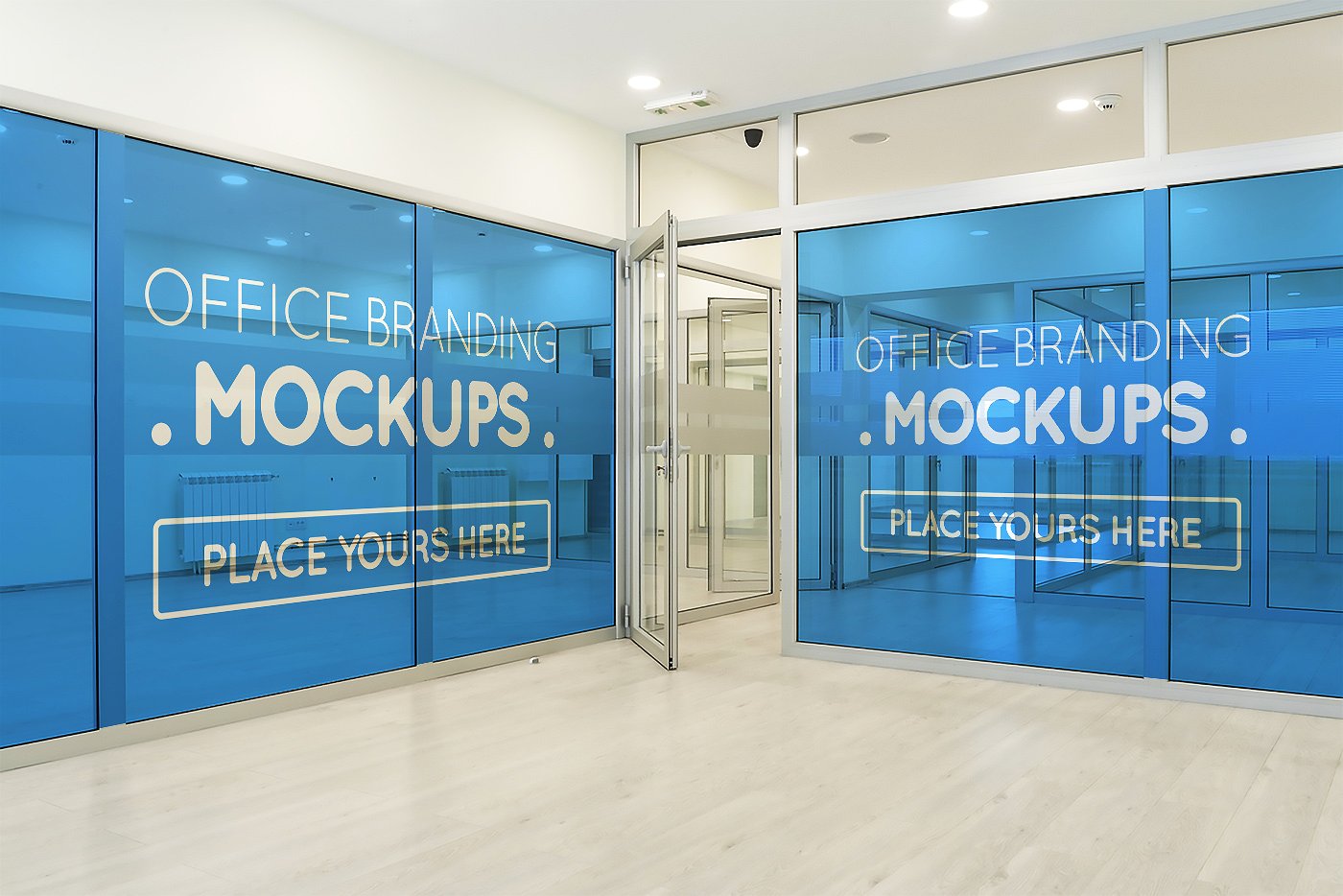 20多个办公室品牌样机展示模型mockups插图(2)