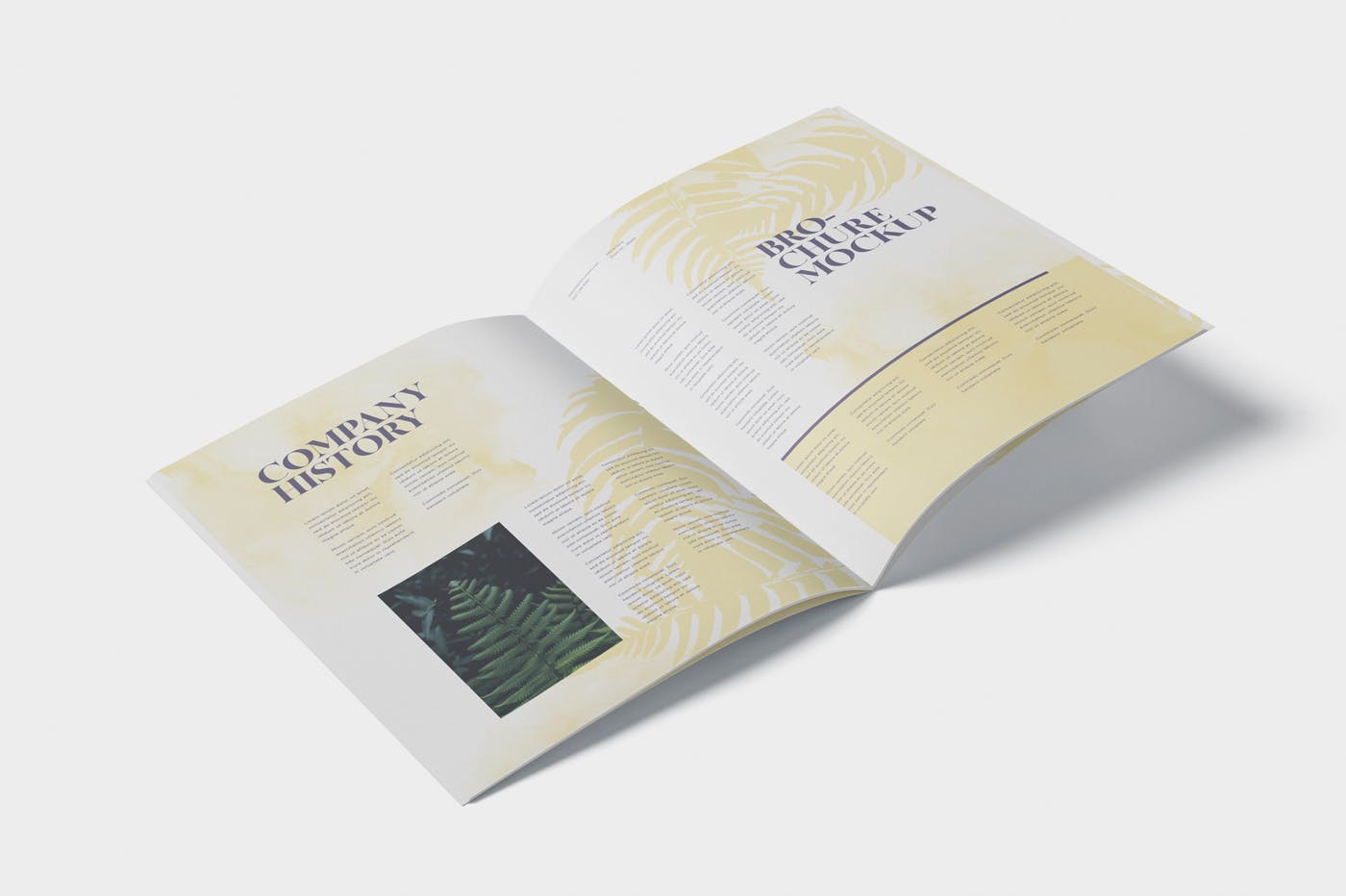 美国信纸尺寸杂志画册设计效果图样机 US Letter Brochure / Magazine Mock-Up插图(3)