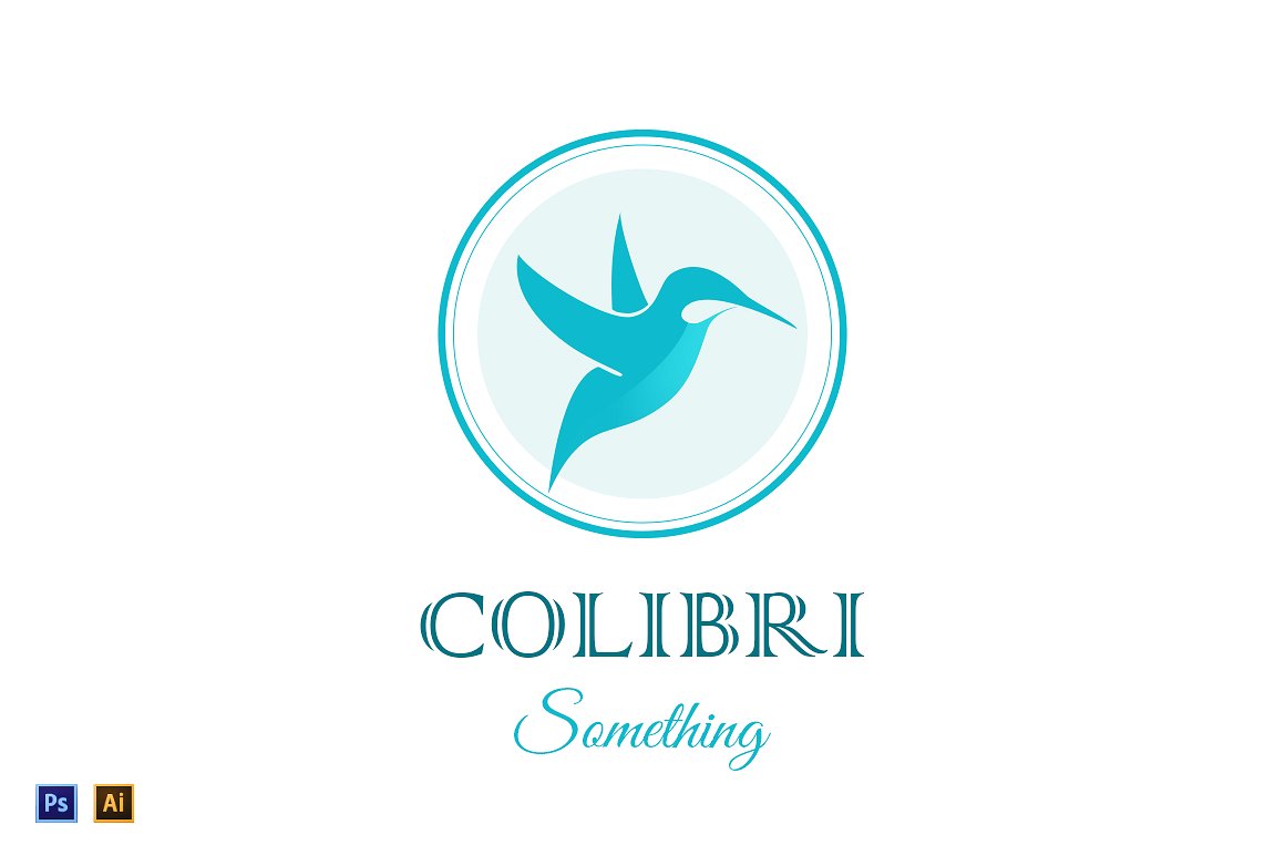 小鸟图形Logo模板 Bird Logo插图