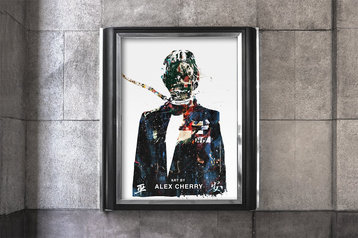 城市广告牌海报效果图预览样机 Urban Poster Mock-up插图