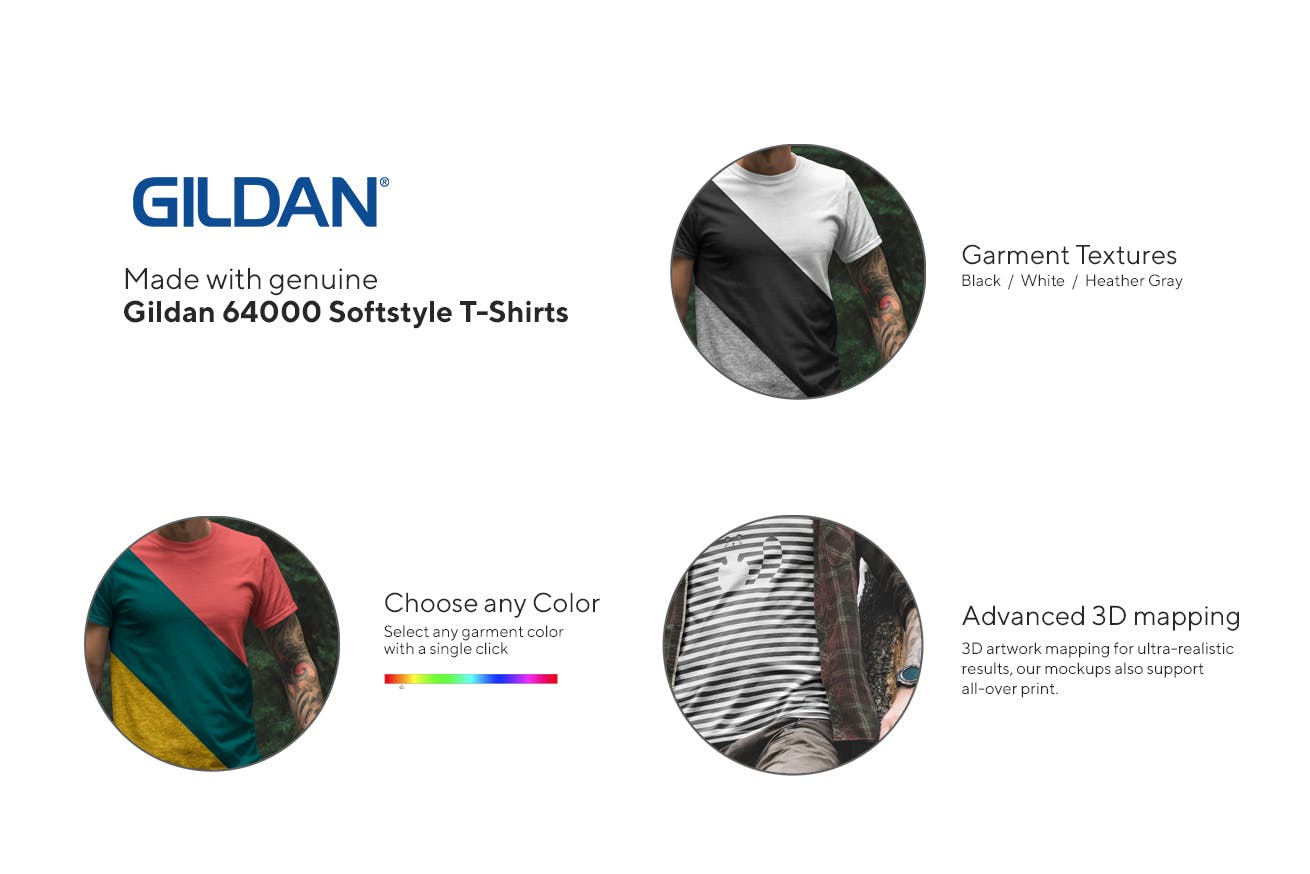 户外场景男士T恤设计效果图样机模板v2 T-Shirt Mockup Adventure  Edition Vol. 2插图(6)