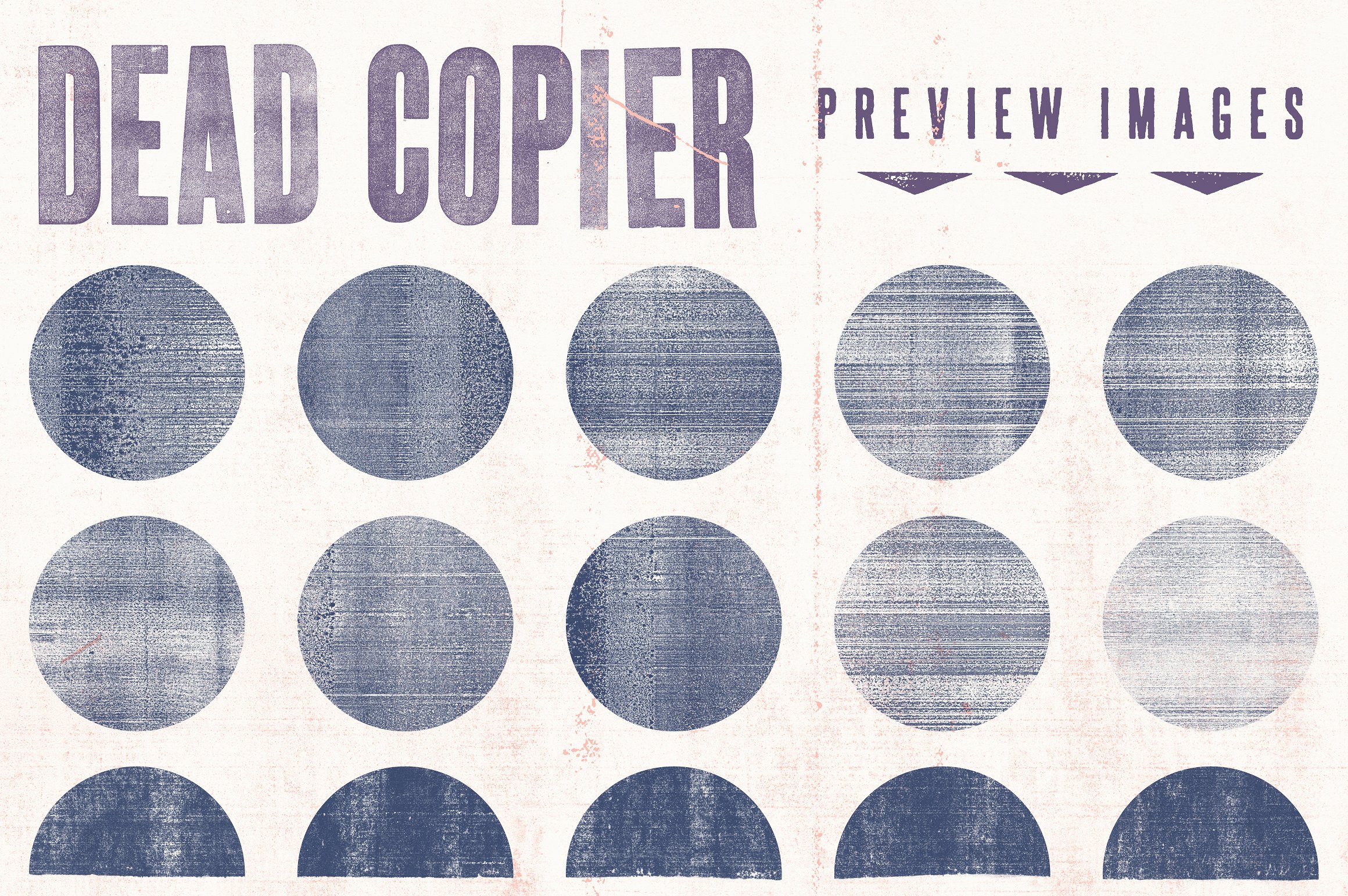 复印机影印纹理素材包 Dead Copier Photocopy Texture Pack插图(2)