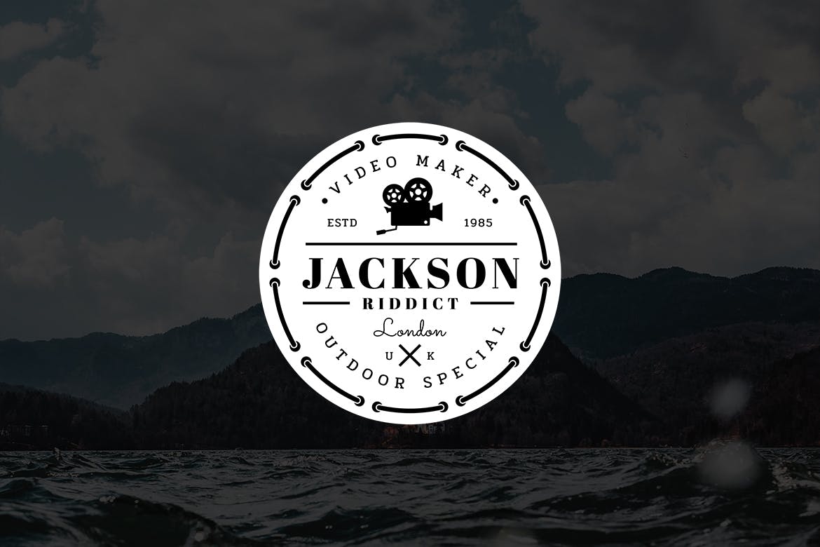 欧美复古设计风格品牌素材库精选LOGO商标模板v13 Vintage Logo & Badge Vol. 13插图(1)