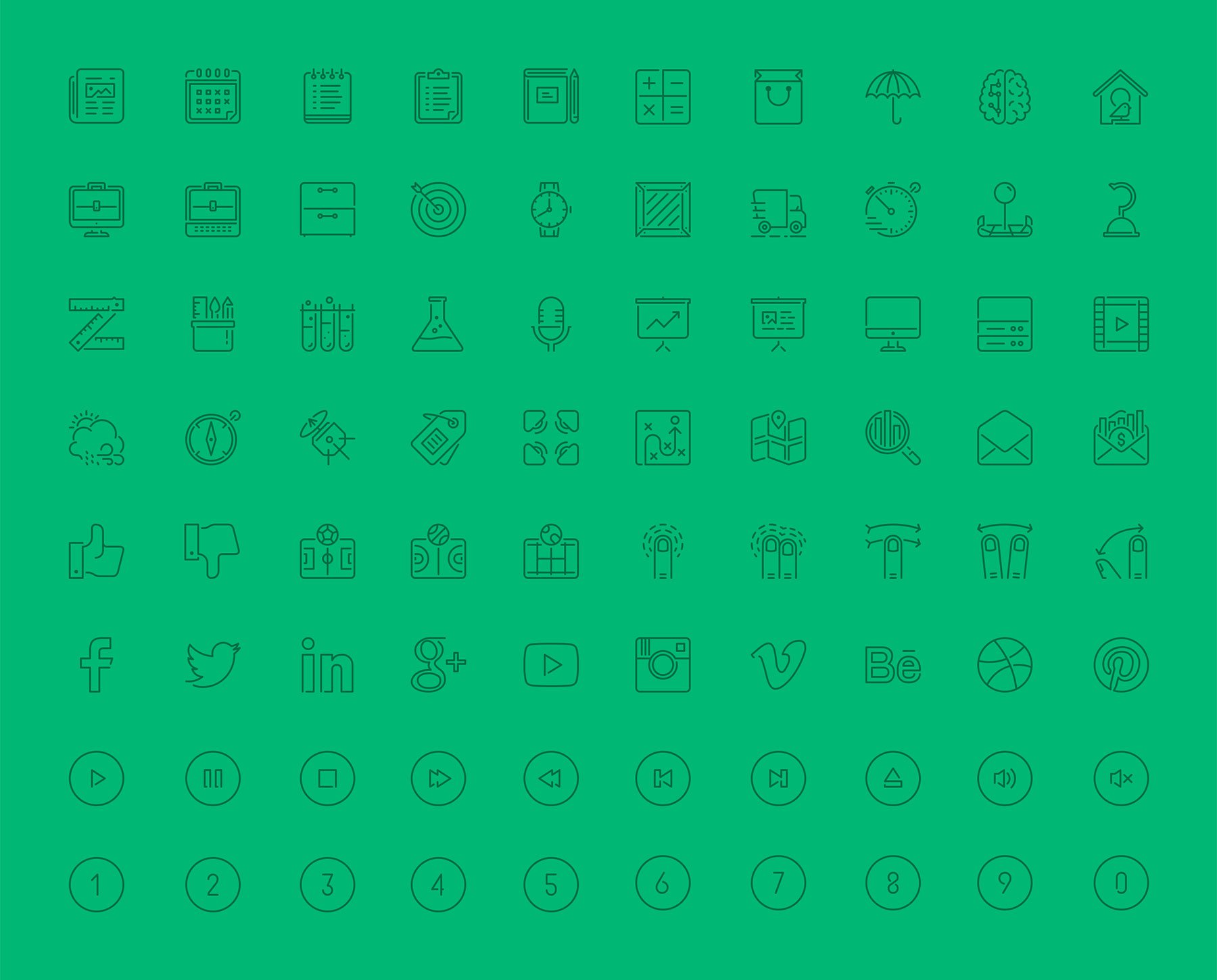 80 枚 LineKing 图标