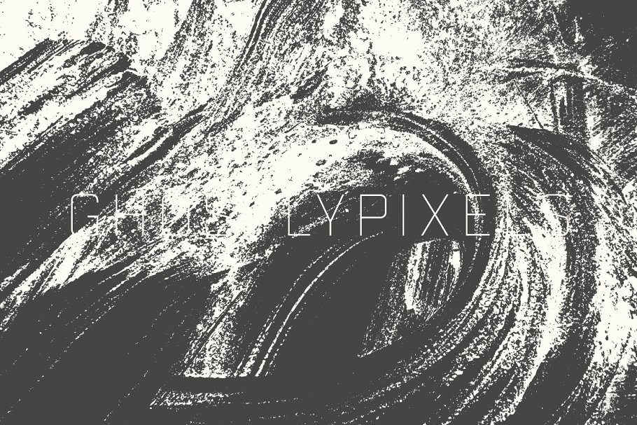 独特手绘波纹抽象纹理合集 Painted Wave Textures插图(14)