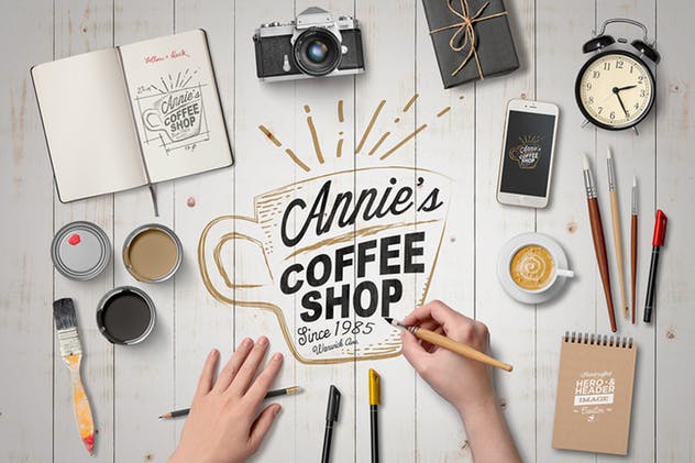 创意作坊巨无霸场景样机模板合集 Hero Image Scene Creator / Mock-Up插图(2)