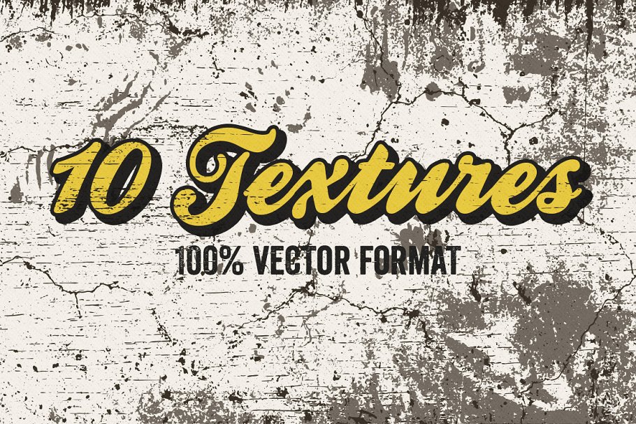 复古做旧矢量文本背景 Vector Textures Volume 1插图(1)