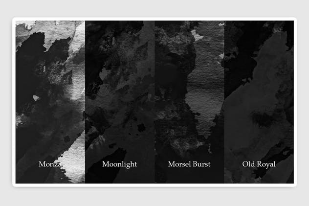 深黑色水墨水彩背景纹理 Black Dark Watercolor Texture插图(9)