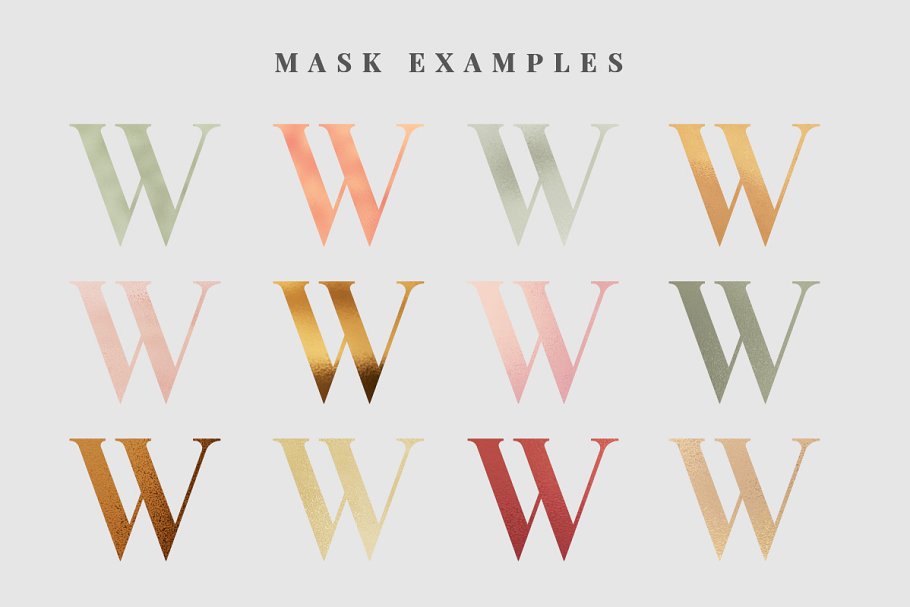 优雅的金箔纹理 Elegant Foil Textures插图(3)