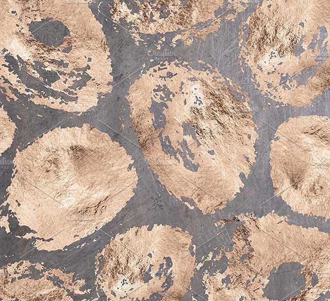 玫瑰色拉丝白金色背景纹理素材 Rose Brushed Pewter & Painted Gold插图(1)