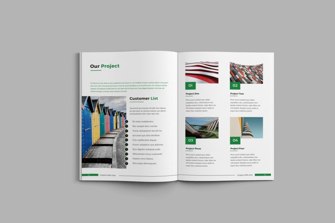 简约时尚多用途的高品质品牌手册房地产楼书画册时尚杂志设计模板（indd）插图(1)