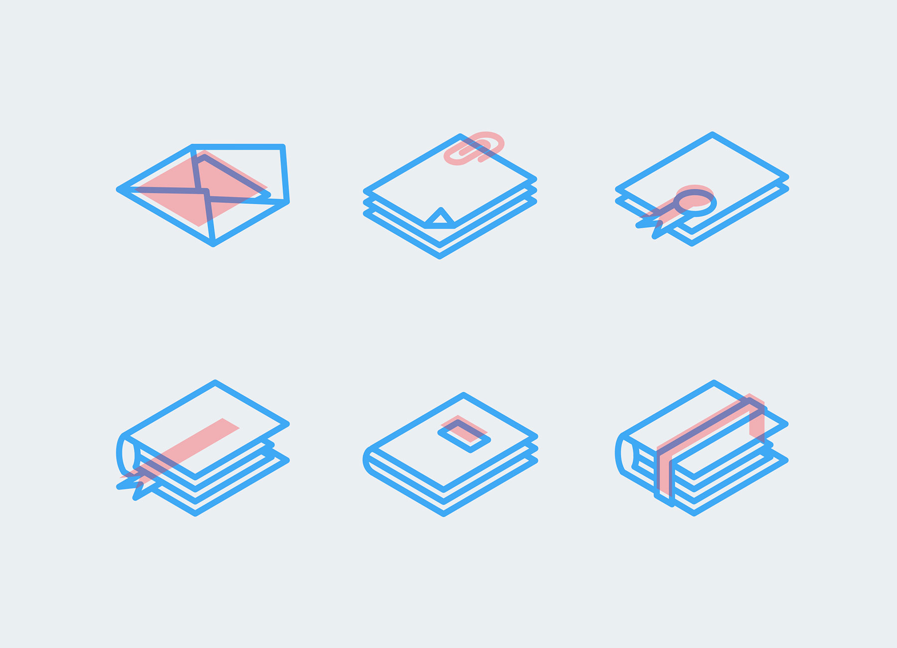 Isometric 线性图标