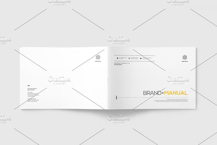 极简排版业务品牌手册插图(3)