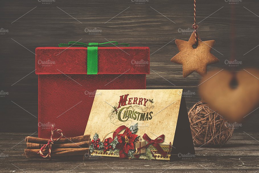 圣诞节主题场景样机模板集 Christmas Mockup Creator插图(6)